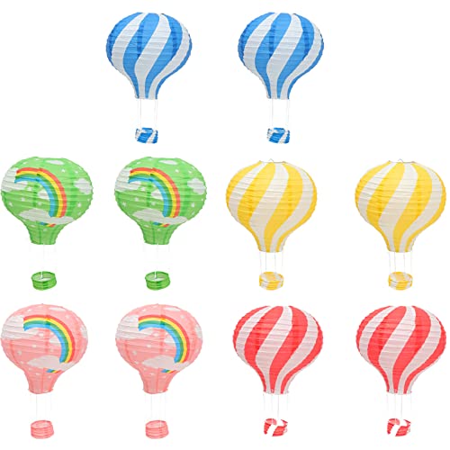 Amosfun 10pcs Papier Dekorative Papier Heißer Für Party Klassenzimmer Hochzeit Weihnachten Decor von Amosfun