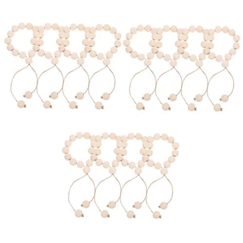 Amosfun 12 STK Serviettenringe Aus Holzperle Esstischdekoration Serviettenhalter Für Das Abendessen Tischdekorationen Für Hochzeiten Hochzeit Serviettenringe Hochzeitsdekoration Hanfseil Amosfun 12 STK Serviettenringe Aus Holzperle Esstischdekoration Serviettenhalter Für Das Abendessen Tischdekorationen Für Hochzeiten Hochzeit Serviettenringe Hochzeitsdekoration Hanfseil von Amosfun
