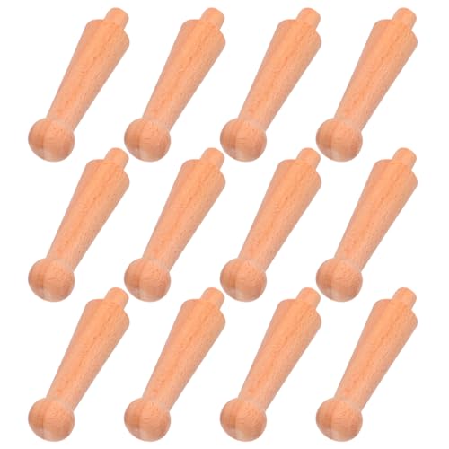 Amosfun 12 Stück Holz-balusterspindeln, Dekorative, Unbemalte, Unbehandelte Holzspindeln, Schnitzsäulen Für Möbelhandwerk Amosfun 12 Stück Holz-balusterspindeln, Dekorative, Unbemalte, Unbehandelte Holzspindeln, Schnitzsäulen Für Möbelhandwerk von Amosfun