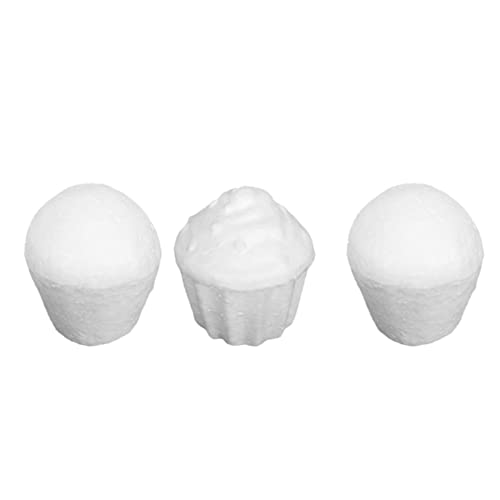Amosfun 12 Stück Styroporfigur Kuchen Form Styroporkugeln zum Bemalen Schaum Figur für DIY Basteln Handwerk Geburtstag Hochzeit Weihnachten Party Tischdeko Weihnachtsschmuck Weiß Amosfun 12 Stück Styroporfigur Kuchen Form Styroporkugeln zum Bemalen Schaum Figur für DIY Basteln Handwerk Geburtstag Hochzeit Weihnachten Party Tischdeko Weihnachtsschmuck Weiß von Amosfun