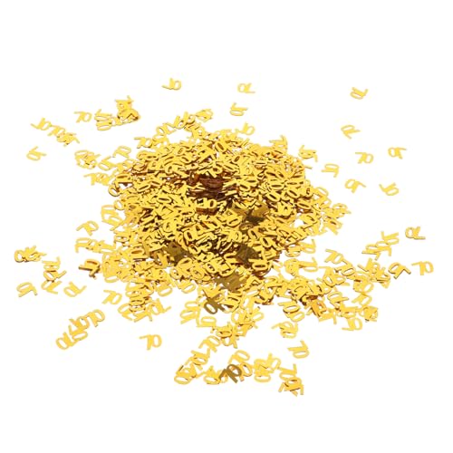 Amosfun 1200pcs Nummer 70 Konfetti Geburtstag Party Supplies Goldene Dekorationen Für Jahrestag Hochzeit Amosfun 1200pcs Nummer 70 Konfetti Geburtstag Party Supplies Goldene Dekorationen Für Jahrestag Hochzeit von Amosfun