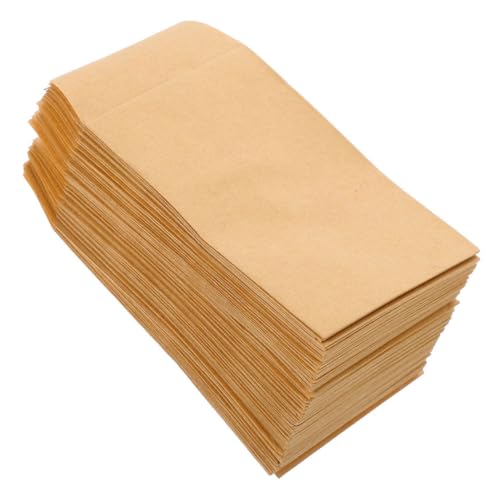 Amosfun 120Stücke Kleine Aufbewahrungsumschläge aus Kraftpapier Leere Samen Umschläge für DIY Projekte Aufbewahrung von Kleinen Gegenständen Praktische von Amosfun