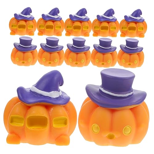 Amosfun 12St Halloween-Miniaturen Halloween- Maske künstliche Mini-Kürbisse Halloween-Desktop-Ornament Halloween Dekoration Halloween Decor Partytütenfüller Kürbis- Harz Amosfun 12St Halloween-Miniaturen Halloween- Maske künstliche Mini-Kürbisse Halloween-Desktop-Ornament Halloween Dekoration Halloween Decor Partytütenfüller Kürbis- Harz von Amosfun