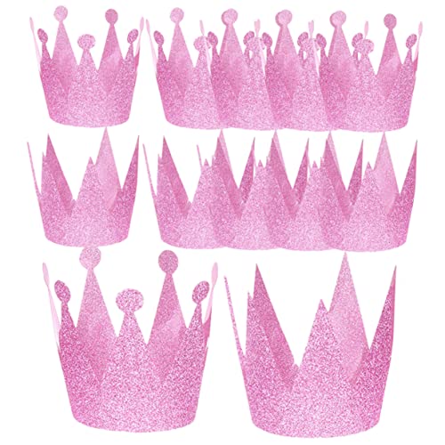 Amosfun Partyhut-set Für Jungen Und Mädchen 12-teilig Kronenhüte Zum Geburtstag Für Jungen Und Mädchen Und Erwachsene Foto-requisiten-dekorationen Für Feiern von Amosfun