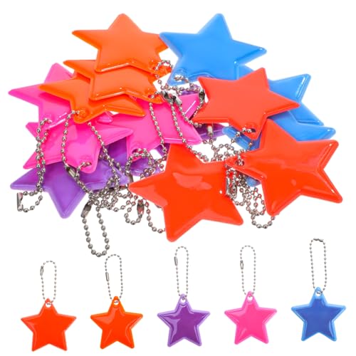 Amosfun 15 Stück Teiliges Reflektierender Stern Anhänger für Taschen und Rucksäcke Kreative Dekorative Sicherheitsanhänger und Verbesserte Sichtbarkeit bei Dämmerung und Dunkelheit Amosfun 15 Stück Teiliges Reflektierender Stern Anhänger für Taschen und Rucksäcke Kreative Dekorative Sicherheitsanhänger und Verbesserte Sichtbarkeit bei Dämmerung und Dunkelheit von Amosfun