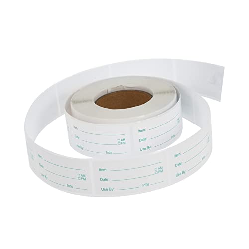Amosfun 1Rolle Removable Lebensmittelaufkleber für Vorratsbehälter Selbstklebende Etiketten zur Einfachen Beschriftung von Lebensmitteln Canning Aufbewahrung Amosfun 1Rolle Removable Lebensmittelaufkleber für Vorratsbehälter Selbstklebende Etiketten zur Einfachen Beschriftung von Lebensmitteln Canning Aufbewahrung von Amosfun