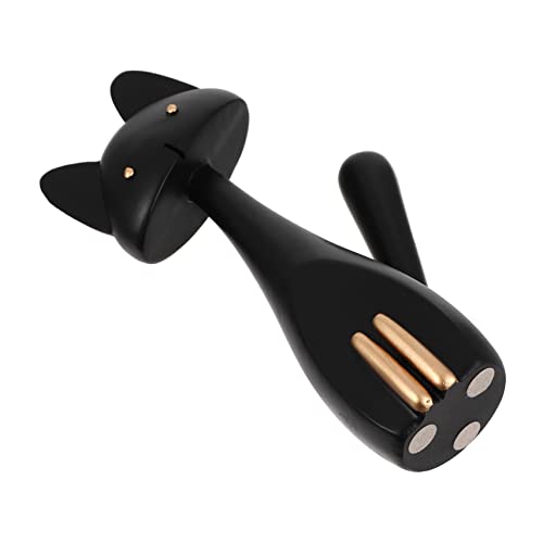 Amosfun Cattle Tisch Ornament Keramik Desktop Dekoration Cartoon Katze Ornament Für Hause von Amosfun