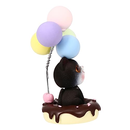 Amosfun Luftballons Mit Katzendruck Katzenparty-Ballon-Set Harz Katzendekor Für Hochzeitsdekoration von Amosfun