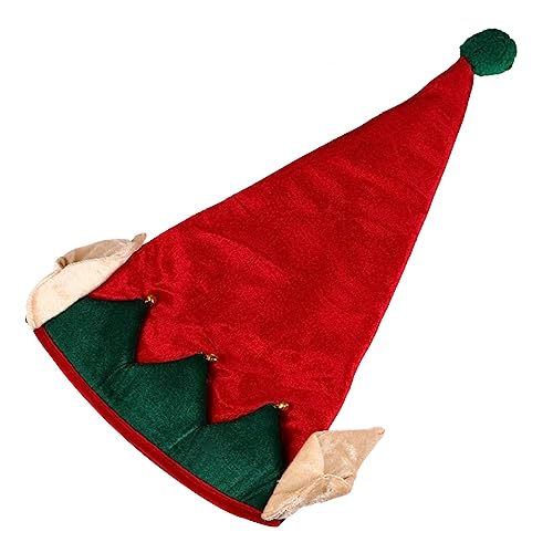 Amosfun 1stk Weihnachtselfenmütze Minihüte Zum Basteln Süßigkeiten Lutscher Mini-lutscher Elfenhut Mit Weihnachtliche Kopfbedeckung Requisite Partyhut Für Das Neue Jahr Zylinder von Amosfun