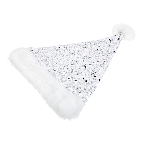 Amosfun Frohe Weihnachten 1 Stück Weihnachtsmannmütze Aus Plüsch mit Pailletten Erwachsenengröße Weihnachtsmütze Aus Plüsch für Partydekorationen Amosfun Frohe Weihnachten 1 Stück Weihnachtsmannmütze Aus Plüsch mit Pailletten Erwachsenengröße Weihnachtsmütze Aus Plüsch für Partydekorationen von Amosfun