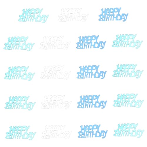 Amosfun 2 Geburtstags Konfetti Happy Cake Dekorationen Party Konfetti Glitzer Babyparty Dekorationen Cupcake Geburtstagsparty Requisiten Geburtstagstisch Streuaufsätze Kunststoff von Amosfun