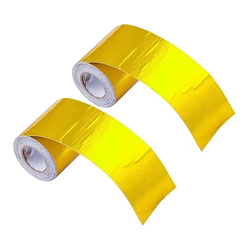 Amosfun 2 Rollen Folienbandschutz Dickeres Wasserdichtes Klebeband Sanitärband Selbstklebendes Isolierband Außenfenster Temperatur Heizstreifen Hohes Heißsiegelband von Amosfun