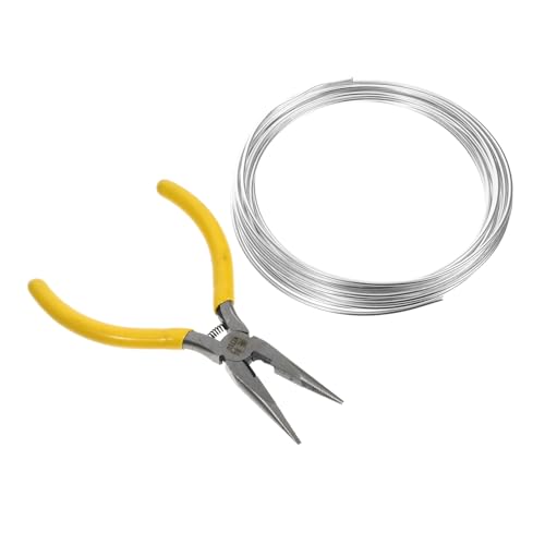 Amosfun 2 Rollen Metalldraht Zum Basteln Metalldraht Für Die Schmuckherstellung Diy Basteldraht Schmuckherstellung Aus Metalldraht Eisen Silber Amosfun 2 Rollen Metalldraht Zum Basteln Metalldraht Für Die Schmuckherstellung Diy Basteldraht Schmuckherstellung Aus Metalldraht Eisen Silber von Amosfun