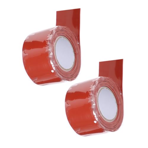 Amosfun 2 Rollen Wasserdichtes Klebeband Selbst Nachweisen Hoch Mastix Für Biegen Naht Wasserdichtung Klebrig Poolband Wasserdicht Klebeband Klar Streifen Reparatur Silikon-gummi Rot Amosfun 2 Rollen Wasserdichtes Klebeband Selbst Nachweisen Hoch Mastix Für Biegen Naht Wasserdichtung Klebrig Poolband Wasserdicht Klebeband Klar Streifen Reparatur Silikon-gummi Rot von Amosfun