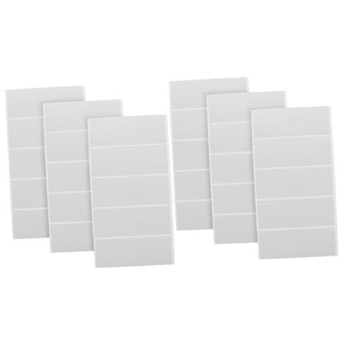 Amosfun 2 Sätze Doppelseitige Selbstklebende Streifen Schaum Beidseitig Klebrig Handwerk Einseitig Doppelseitiges Klebeband Scrapbook Tape Quadrate Eva Weiß 3 Blätter * 2 von Amosfun