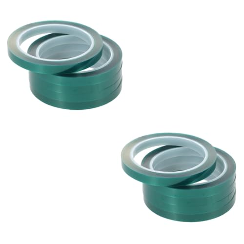 Amosfun 2 Sätze Hochtemperaturresistenter Schutzfilm Hitze Doppelseitiges Klebeband Strapazierfähig Hochtemperaturklebeband Hochtemperaturband Wärmeklebeband 5 Rollen * 2 von Amosfun