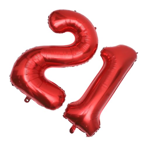 Amosfun 2 Stück 1 2 Ballon Multi Hochzeitsdeko Geburtstagsversorgung Partygeschenk Requisiten Für Das Szenenlayout Geburtstagsfeier Dekoration Zahlendekor Rot Aluminiumfolie Amosfun 2 Stück 1 2 Ballon Multi Hochzeitsdeko Geburtstagsversorgung Partygeschenk Requisiten Für Das Szenenlayout Geburtstagsfeier Dekoration Zahlendekor Rot Aluminiumfolie von Amosfun