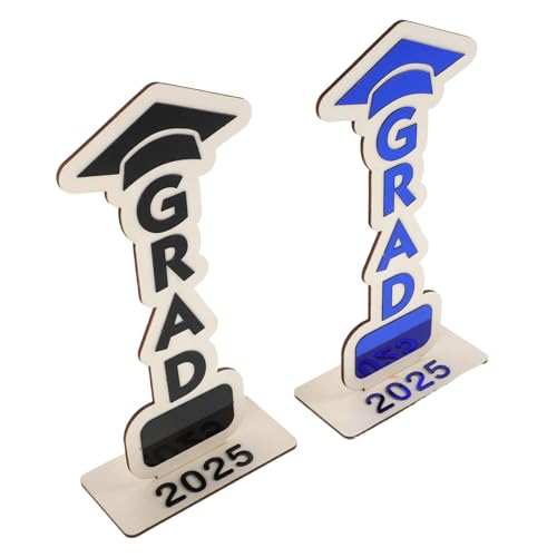 Amosfun 2 Stück Abschlusssaison Eingerichtet Herzlichen Glückwunsch Grad Tischdekoration Hölzerbriefschild Abschließen Tischdekoration Der Klasse 2025 Abschlussfeier Grad Holzschild Acryl Amosfun 2 Stück Abschlusssaison Eingerichtet Herzlichen Glückwunsch Grad Tischdekoration Hölzerbriefschild Abschließen Tischdekoration Der Klasse 2025 Abschlussfeier Grad Holzschild Acryl von Amosfun