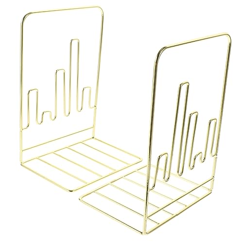 Amosfun 2 Stück Dekorative Buchstützen aus Metall Geometrische Buchhalter für Büro Schlafzimmer Stabile und Praktische Bücherregale für Zuhause und Arbeitsplätze Amosfun 2 Stück Dekorative Buchstützen aus Metall Geometrische Buchhalter für Büro Schlafzimmer Stabile und Praktische Bücherregale für Zuhause und Arbeitsplätze von Amosfun