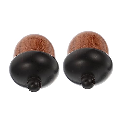 Amosfun 2 Stück Holz Anhänger Dekorative Acorn DIY Pendants für Herbstdeko und Schmuckaccessoires Amosfun 2 Stück Holz Anhänger Dekorative Acorn DIY Pendants für Herbstdeko und Schmuckaccessoires von Amosfun