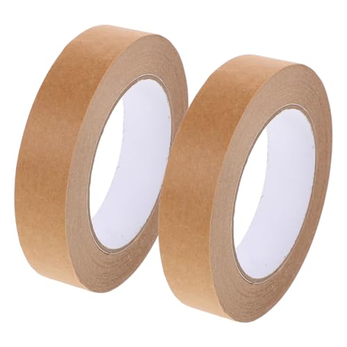 Amosfun 2 Stück Klebeband geschenkverpackung verpackungsband Beschriftbare Klebebänder Papiertape Mehrzweckband sich bewegendes Band Packband aus Kraft breites Band Kraftpapier Brown Amosfun 2 Stück Klebeband geschenkverpackung verpackungsband Beschriftbare Klebebänder Papiertape Mehrzweckband sich bewegendes Band Packband aus Kraft breites Band Kraftpapier Brown von Amosfun