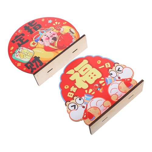 Amosfun 2 Stück Neujahrsdekorationen Mit Schlangenmotiv Chinesische Neujahrsdekoration Tischdekoration Schlangenschild Für Die Feier des Jahres 2025 Amosfun 2 Stück Neujahrsdekorationen Mit Schlangenmotiv Chinesische Neujahrsdekoration Tischdekoration Schlangenschild Für Die Feier des Jahres 2025 von Amosfun