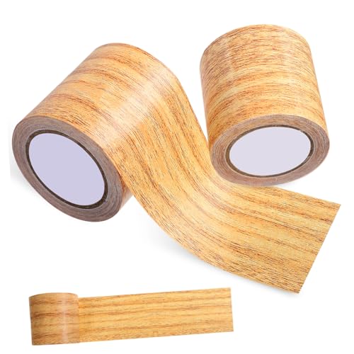 Amosfun 2 Stück Teiliges Holzoptik Klebeband Realistische Maserung Selbstklebend Reißfestes Pe opp Material Möbel Reparaturstreifen für Türen Tische Stühle Einfache Anwendung Zuschneidbar Amosfun 2 Stück Teiliges Holzoptik Klebeband Realistische Maserung Selbstklebend Reißfestes Pe opp Material Möbel Reparaturstreifen für Türen Tische Stühle Einfache Anwendung Zuschneidbar von Amosfun