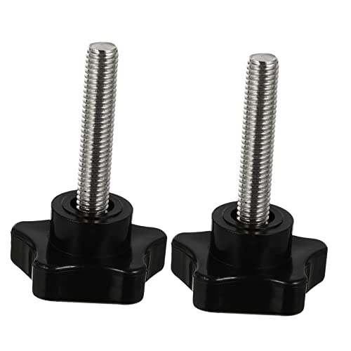 Amosfun 2 Stück Teiliges Sterngriff Schrauben mit Edelstahlmuttern Langlebige Handknöpfe Einfach zu Montieren Rutschfeste Griffe für Präzises Klemmen und Einstellen Amosfun 2 Stück Teiliges Sterngriff Schrauben mit Edelstahlmuttern Langlebige Handknöpfe Einfach zu Montieren Rutschfeste Griffe für Präzises Klemmen und Einstellen von Amosfun