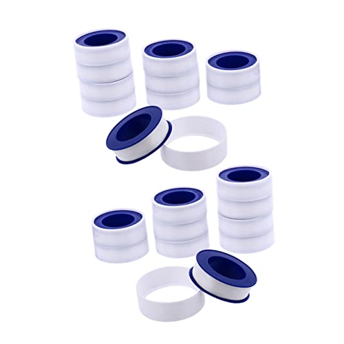Amosfun 20 Rollen Ptfe Dichtungsband für Sanitärinstallationen Hochwertiges Wasserfestes Klebeband zur Abdichtung von Rohrverbindungen und Gewinden für Heimwerker und Amosfun 20 Rollen Ptfe Dichtungsband für Sanitärinstallationen Hochwertiges Wasserfestes Klebeband zur Abdichtung von Rohrverbindungen und Gewinden für Heimwerker und von Amosfun