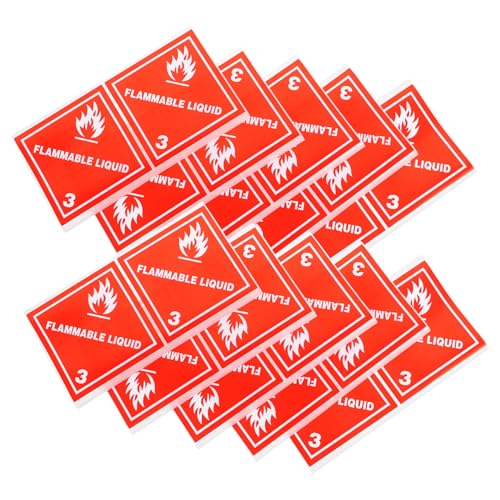Amosfun 20 Stück Aufkleber Etiketten Vorsicht Flamme Aufkleber Sie Danke Versandetiketten Sicherheitsbetrieb Warnungen Flüssigkeit Aufkleber Kupferplatte Aufkleber Rot Amosfun 20 Stück Aufkleber Etiketten Vorsicht Flamme Aufkleber Sie Danke Versandetiketten Sicherheitsbetrieb Warnungen Flüssigkeit Aufkleber Kupferplatte Aufkleber Rot von Amosfun