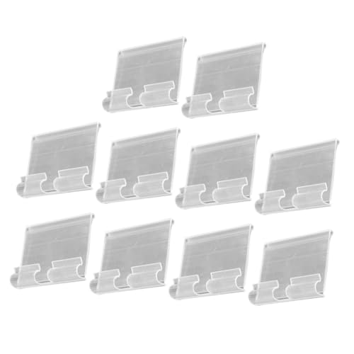 Amosfun 20 Stück PVC Preisschilderhalter Transparente Etikettenhalter für Verkaufsflächen Regalbeschilderung Langlebig und Klar Geeignet für Einzelhandel und Supermarkt Amosfun 20 Stück PVC Preisschilderhalter Transparente Etikettenhalter für Verkaufsflächen Regalbeschilderung Langlebig und Klar Geeignet für Einzelhandel und Supermarkt von Amosfun