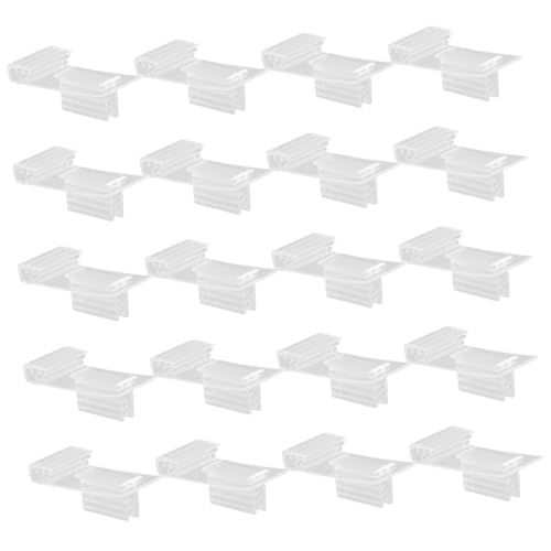 Amosfun 20 Stück Preisschild Anzeigeetikett Regaletikettenhalter Greifer Für Regalschilder Regal -label -halter Clips Für Regaletiketten Aus Draht Warenlabelhalter Transparent Pvc Amosfun 20 Stück Preisschild Anzeigeetikett Regaletikettenhalter Greifer Für Regalschilder Regal -label -halter Clips Für Regaletiketten Aus Draht Warenlabelhalter Transparent Pvc von Amosfun
