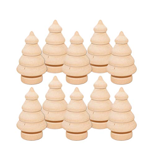 Amosfun 20 Stücke Holzfiguren zum Bemalen und Basteln Figurenkegel Holz Schneemann Figur Tannenzapfen Weihnachtsbaum DIY Tortenfigur Spielfiguren Holzkegel für Weihnachten Tortendeko Amosfun 20 Stücke Holzfiguren zum Bemalen und Basteln Figurenkegel Holz Schneemann Figur Tannenzapfen Weihnachtsbaum DIY Tortenfigur Spielfiguren Holzkegel für Weihnachten Tortendeko von Amosfun