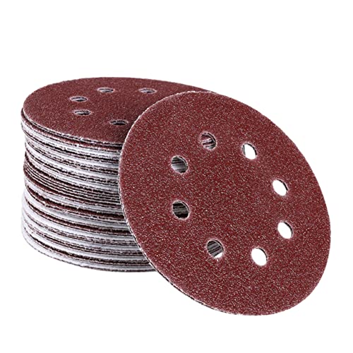 Amosfun 25 Stücke 8 5 Sandpapier Schleifpapier Kreisförmige Pads Klett-schleifscheiben Amosfun 25 Stücke 8 5 Sandpapier Schleifpapier Kreisförmige Pads Klett-schleifscheiben von Amosfun