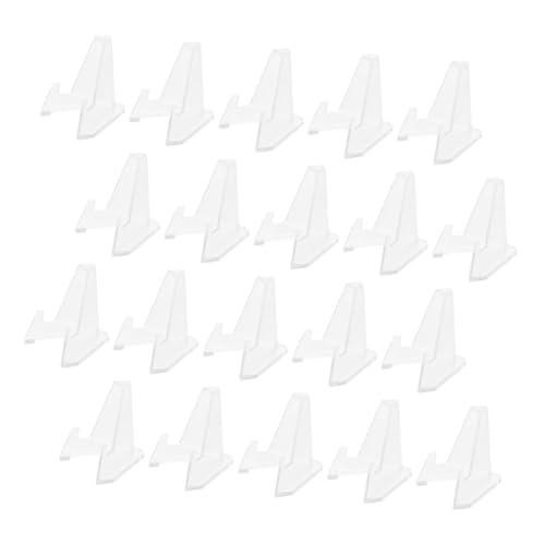 Amosfun 26 Stück Teiliges aus Transparenten Ständern für Bilder und Karten Staffeleien für Tischdekorationen Hochzeiten und Besondere Anlässe von Amosfun