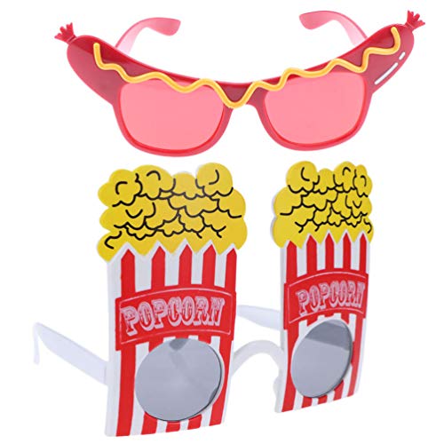 Amosfun 2Pcs Lustige Party Sonnenbrille Popcorn Form Brillen Spaß Neuheit Party Bevorzugt Accessoires für Geburtstage Luau Und Sommerfest Amosfun 2Pcs Lustige Party Sonnenbrille Popcorn Form Brillen Spaß Neuheit Party Bevorzugt Accessoires für Geburtstage Luau Und Sommerfest von Amosfun