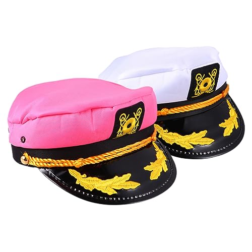 Amosfun Bootfahren Matrosenhut Kapitänshüte Für Party Kapitänshut Kostüm Partyhüte Cosplay Amosfun Bootfahren Matrosenhut Kapitänshüte Für Party Kapitänshut Kostüm Partyhüte Cosplay von Amosfun