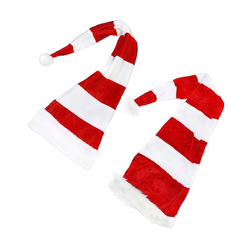 Amosfun 2St Weihnachtsmütze Partyhut für das neue Jahr weihnachtliche türdekorationen weihnachten kleidung weihnachtsbekleidung Weihnachts-Party-Hüte Erwachsene Hüte Stoff rot Amosfun 2St Weihnachtsmütze Partyhut für das neue Jahr weihnachtliche türdekorationen weihnachten kleidung weihnachtsbekleidung Weihnachts-Party-Hüte Erwachsene Hüte Stoff rot von Amosfun