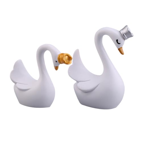 Amosfun 2Stücke Schwan Kuchen Topper Schwan Modell für Shower Geburtstagsfeier und Hochzeit Hochwertige Tortendeko Langlebig und Detailreich Amosfun 2Stücke Schwan Kuchen Topper Schwan Modell für Shower Geburtstagsfeier und Hochzeit Hochwertige Tortendeko Langlebig und Detailreich von Amosfun