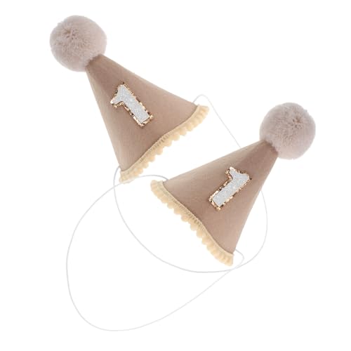 Amosfun 2Stücke Süße Partyhüte für Geburtstagshüte mit Pom Poms Lustige Foto Requisiten für Jungen und Dekoration für Geburtstagsfeiern und Festlichkeiten Amosfun 2Stücke Süße Partyhüte für Geburtstagshüte mit Pom Poms Lustige Foto Requisiten für Jungen und Dekoration für Geburtstagsfeiern und Festlichkeiten von Amosfun