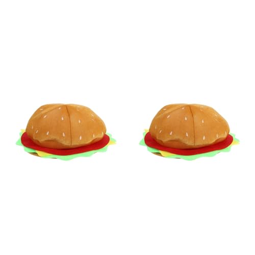 Amosfun 2st Hamburger -hut Baskenmütze Lustige Verrückte Hüte Party-burger-hut Witziges Kostümzubehör Burger-hut-kostüm Deckel Plüsch-food-hut Stoff Einkaufen Wintermütze Mädchen Amosfun 2st Hamburger -hut Baskenmütze Lustige Verrückte Hüte Party-burger-hut Witziges Kostümzubehör Burger-hut-kostüm Deckel Plüsch-food-hut Stoff Einkaufen Wintermütze Mädchen von Amosfun