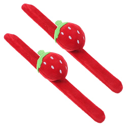 Amosfun 2st Plüschring Armband Für Fruchtschnapparmbänder Schlagarmband Snap-Armband Kinderspielzeug Streichelband Armband Plüsch-schnapparmbänder Schlagringe Pp Baumwolle Amosfun 2st Plüschring Armband Für Fruchtschnapparmbänder Schlagarmband Snap-Armband Kinderspielzeug Streichelband Armband Plüsch-schnapparmbänder Schlagringe Pp Baumwolle von Amosfun