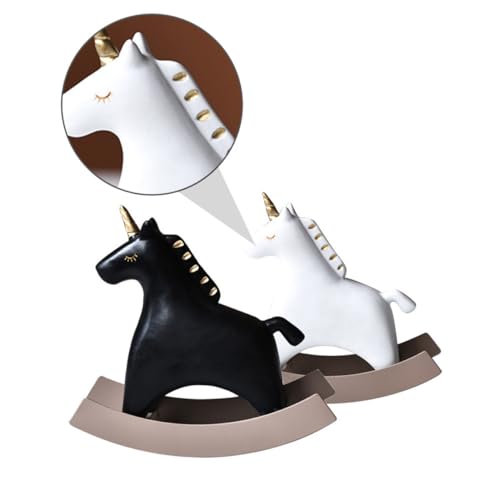Amosfun Ornament Harz Handwerk Schütteln Desktop Dekoration Für Home Office Kreative Harz Kunst von Amosfun