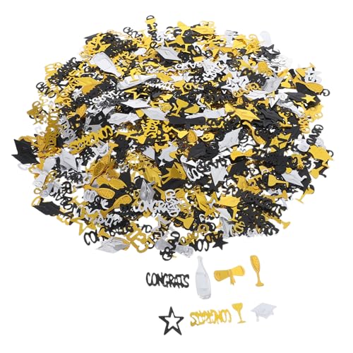 Amosfun 3 Packungen Pack Abschluss Konfetti mit Doktorhüten und Diplomen für Abschlussfeier Tischdeko und Partyzubehör für Graduierung Designs aus Vielseitig Einsetzbar für Einladungen Amosfun 3 Packungen Pack Abschluss Konfetti mit Doktorhüten und Diplomen für Abschlussfeier Tischdeko und Partyzubehör für Graduierung Designs aus Vielseitig Einsetzbar für Einladungen von Amosfun