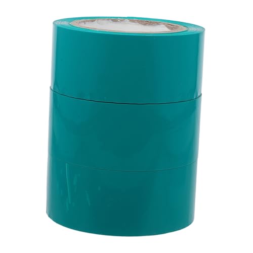 Amosfun 3 Rollen Packband für den Umzug paketband verpackungsband versiegelung verpackungsklebeband verpackungsmaterial Packband für Umzugskartons Paketklebeband Sicherheitsband bopp Green von Amosfun