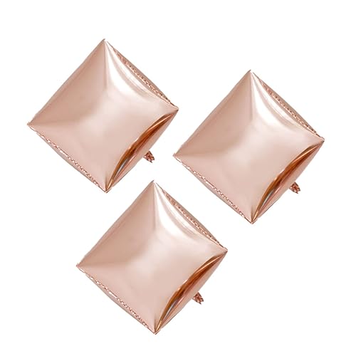 Amosfun 3 Stück Aluminium Folienballons Roségold Dekoration für Geburtstagsfeiern Hochzeiten und Festivals für Hintergründe und Fotorequisiten Amosfun 3 Stück Aluminium Folienballons Roségold Dekoration für Geburtstagsfeiern Hochzeiten und Festivals für Hintergründe und Fotorequisiten von Amosfun