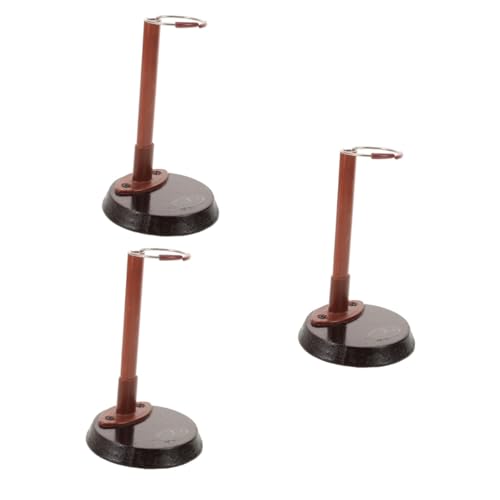 Amosfun 3 Stück Puppenständer Figur Stand Mädchen Puppenträger Puppen für puppenzubehör Display-Ständer Puppenanzeige Ständer für Puppen Holz Brown Amosfun 3 Stück Puppenständer Figur Stand Mädchen Puppenträger Puppen für puppenzubehör Display-Ständer Puppenanzeige Ständer für Puppen Holz Brown von Amosfun