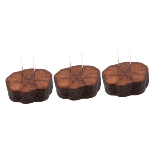 Amosfun 3 Stück Ständer aus Wollfilz Mädchen Stand Aufbewahrungsständer für Häkelpuppen Stützständer für Puppen Häkelpuppen-Ausstellungsständer Puppenständer aus Filz Holz Kaffee von Amosfun