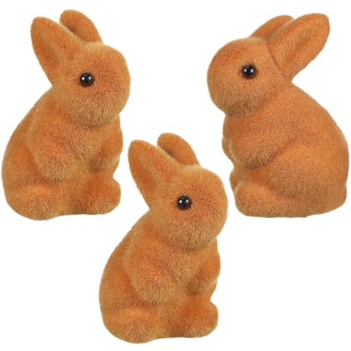 Amosfun 3 Stücke Handwerk Harz Schmuck Ostern Decor Spielzeug Für Kinderzimmer Schreibtisch von Amosfun