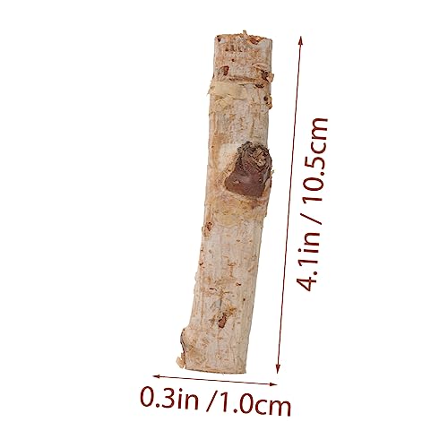 Amosfun 30 Stück Naturholzstäbe zum Selbermachen, Bastelstäbe für Heimdekoration, Holzzweige für Kränze, Bilderrahmen, Blumentöpfe, rustikales Holzbastelzubehör von Amosfun
